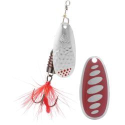 Blinker Spinner Mikado Windmill Nr.1 Silber Rot