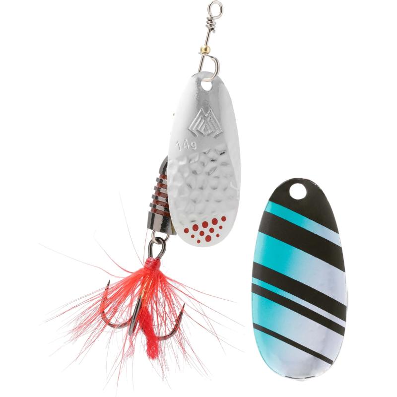 Blinkerspinner Mikado Windmill Nr.1 Green Perch