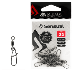 Wirbel mit Karabiner Mikado 22 10 Stück