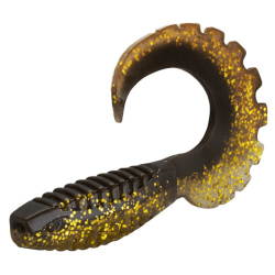 Hechtköder Delphin Twista 10cm MudGold