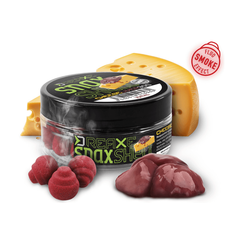 Delphin D-Snax Shell Wafters 10mm Baits - Cheese / Liver