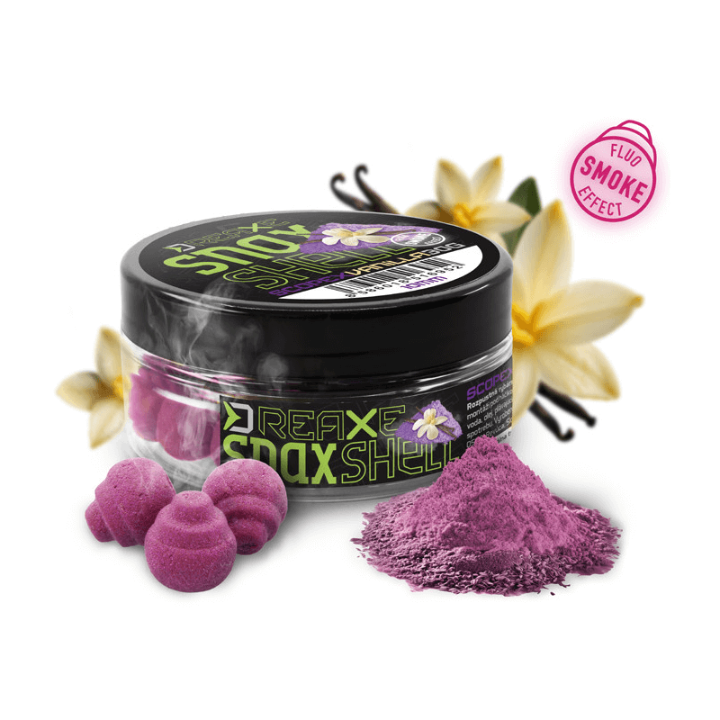 Delphin D-Snax Shell Wafters 12mm - Scopex / Vanilla Seducing Baits