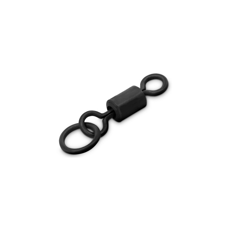 Karpfenwirbel mit Ring Delphin The End Ring Swivel 4 20 Stück