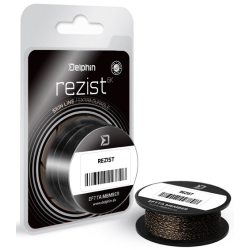 Braided leader Delphin Skin Line Rezist 25lbs 5m Gravel