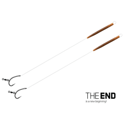 Kaprův návazec Delphin The End D-Rig 20cm vel.4 2ks