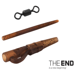 Zestaw Bezpieczny klips, krętlik, rurka Delphin The End Pin-Swivel 6szt