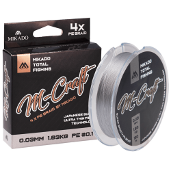 Mikado M-Craft Steel Braid Gray 0.03mm 150m