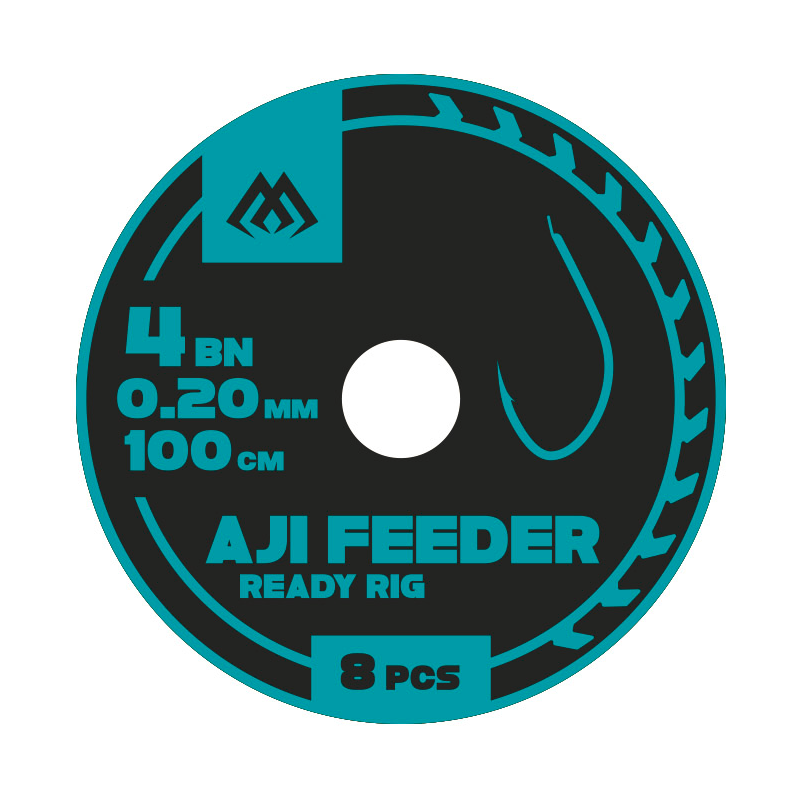 Feeder Rigs Mikado Aji Feeder 100cm Size 12 - 8pcs