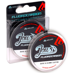 Fluorocarbonový naviják Mikado Jaws 50m 0,12mm