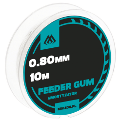 Amortizér Mikado Feeder Gum 0,80mm 10m