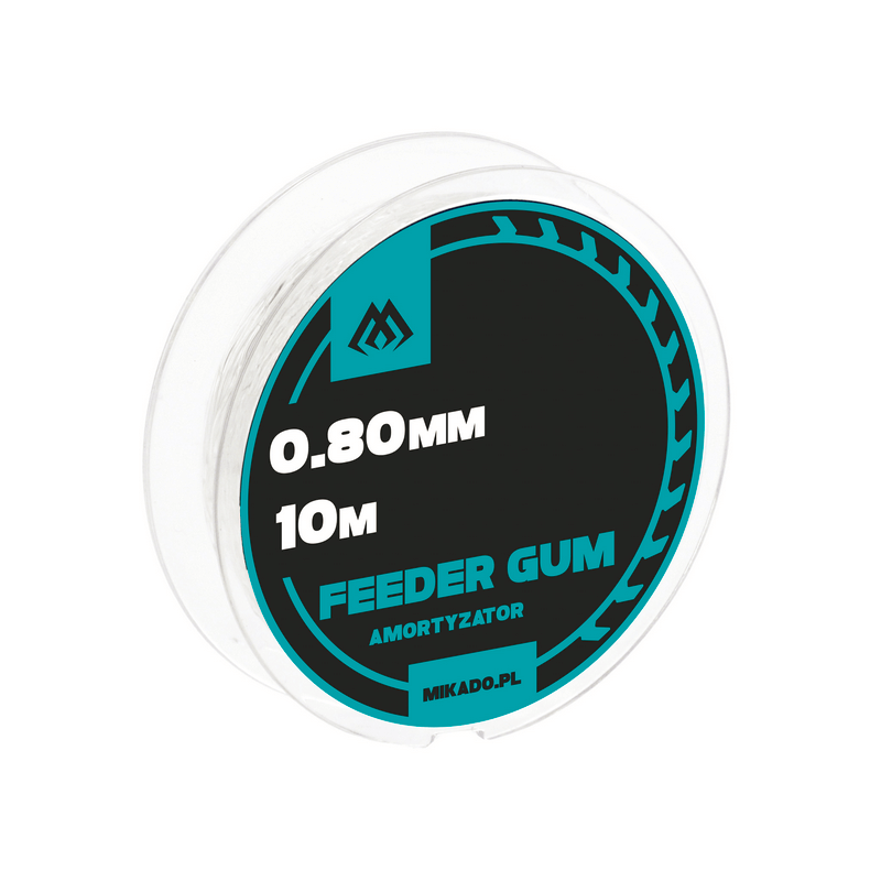 Amortyzator Mikado Feeder Gum 0,80mm 10m