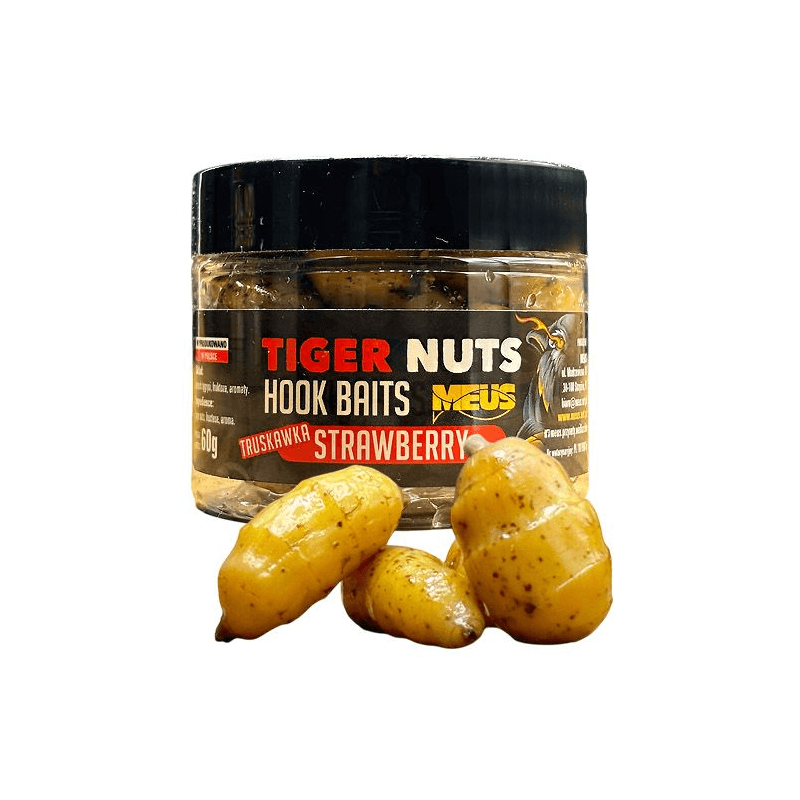 Tigerkralle Haken-Nuss Meus XXL 60g - Erdbeere