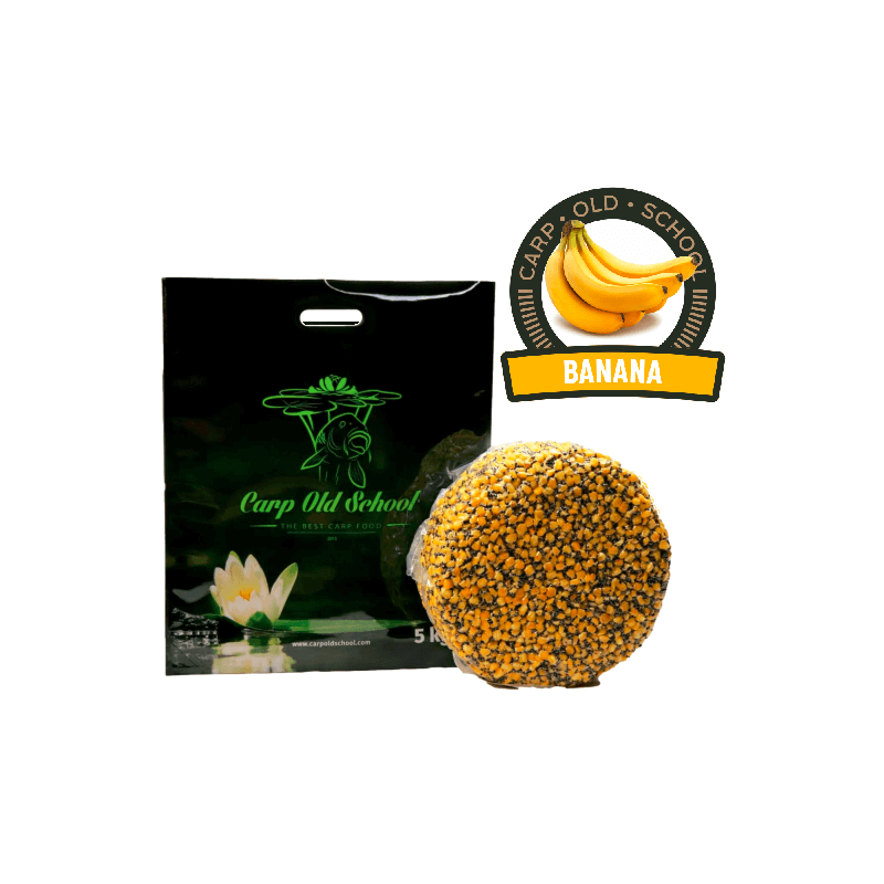 Ziarno zanętowe Carp Old School - Mix Banan 5kg