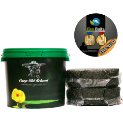 Konopie Rzepik Carp Old School Wiadro - King Squid Eko Baits 10kg