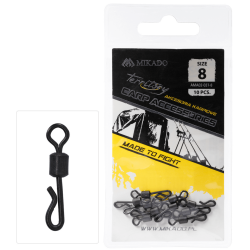 Krętlik karpiowy do szybkiej wymiany Mikado nr. 8 10szt