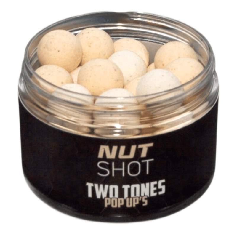 Kuličky RP Baits Two Tones Pop-up - Nut Shot 16mm