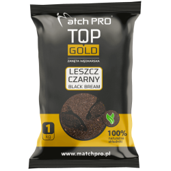 Fishing bait MatchPro Top Gold - Black Bream 1kg