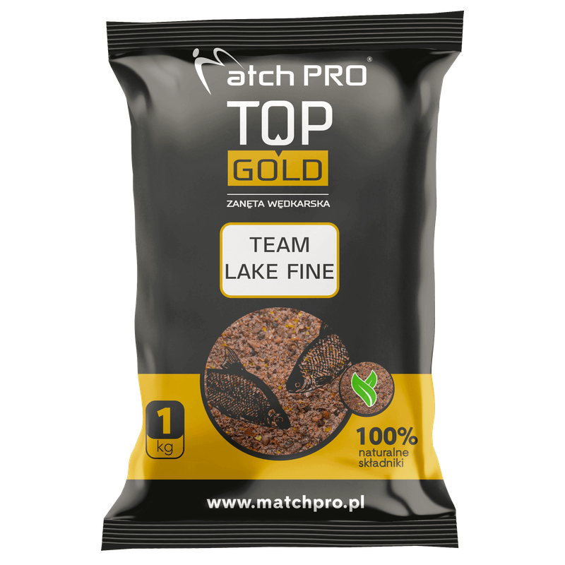 Návnada na rybolov MatchPro Top Gold - Tým Leak Fine 1kg