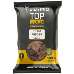 Návnada MatchPro Top Gold - Týmový Feeder Lake 1kg