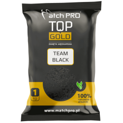 Návnada na rybolov MatchPro Top Gold - Tým Černá 1kg