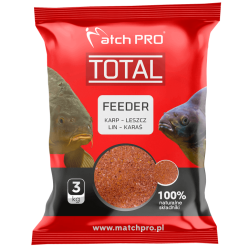 Návnada na rybolov MatchPro Total - Feeder Karp Leszcz Lin 3kg