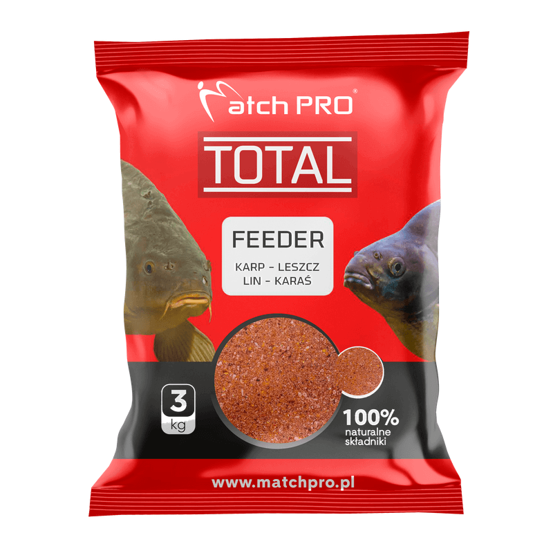 Návnada na rybolov MatchPro Total - Feeder Karp Leszcz Lin 3kg