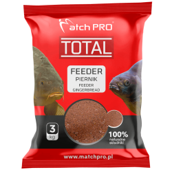 Návnada na rybolov MatchPro Total - Feeder Piernik 3kg