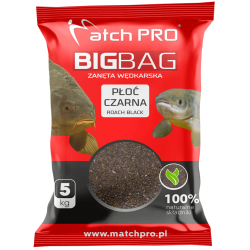 Návnada na rybolov MatchPro Big Bag - Černý Plotice 5kg