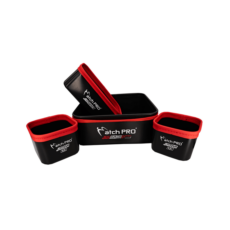 MatchPro MPRO System EVA Monocube 3+1 Pelletbehälter-Set