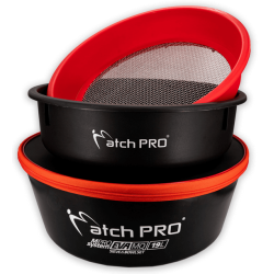 MatchPro EVA Monocube Groundbait-Mischset mit Sieb 19L