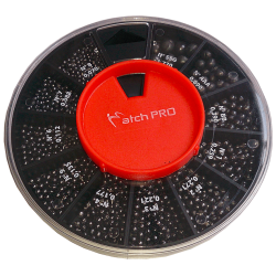 Śruciny wędkarskie MatchPro Miękki Ołów Paleta 8-SSG Soft