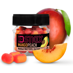 Bait Delphin D-Snax Dumbells Wafters 7x5mm - Mango Peach