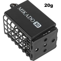 Koszyk zanętowy Mikado Feeder kwadratowy 20g 1szt