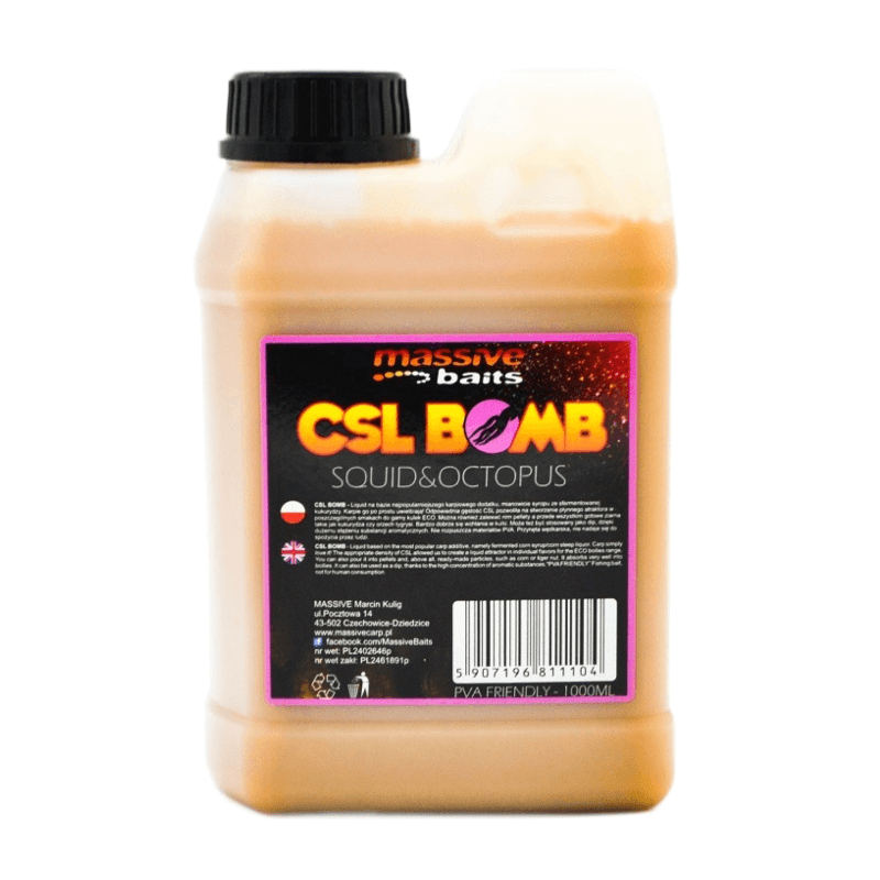 Massive Baits CSL Boomb - Squid / Octopus 1000ml
