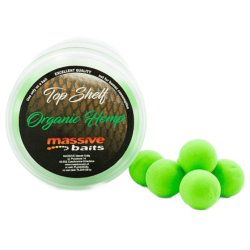 Massive Baits Pop-up Floating Boilies 18mm - Organic Hemp