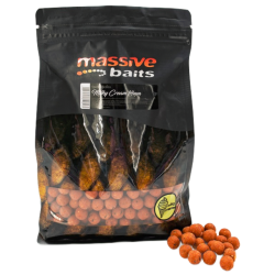 Návnadové kuličky Massive Baits 18mm - Milky Cream 1kg