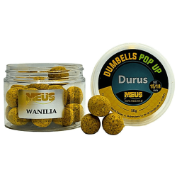 Dumbells Meus Durus Pop-up 15/18mm - Vanilka
