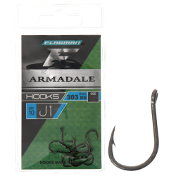 Haczyki Flagman z oczkiem Armadale 303 nr.12 BN 10szt