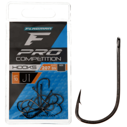 Haczyki Flagman z oczkiem Pro Competition 207 nr. 10 BN 10szt
