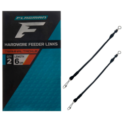 Pevné spojení pro krmítka Flagman Feeder Link Hard Wire 6cm 2ks