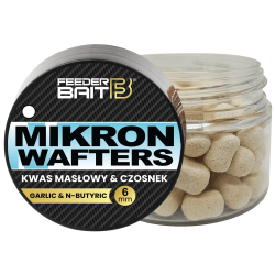 Köder Feeder Bait Mikron Wafters 4/6mm - Butter Säure / Knoblauch 25ml