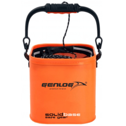 Eimer mit Sieb Genlog EVA Solid Base 24x24x22cm