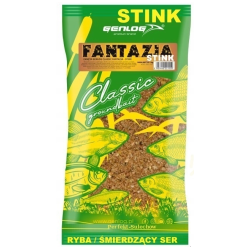 Fishing groundbait Genlog Classic Fantazja - Stink / Fish Cheese 1kg