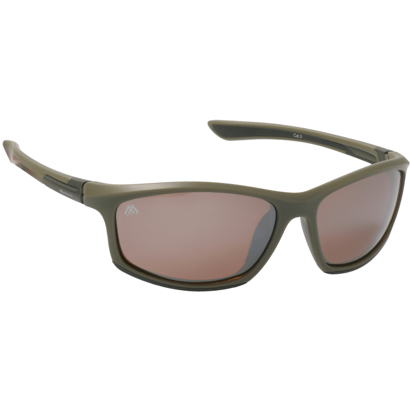 Fishing Polarized Sunglasses Mikado 7871 - Brown Mirror Effect