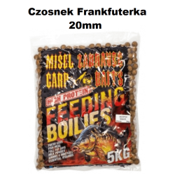 Kulki zanętowe Zadravec MZCB Feeding 5kg - Czosnek / Frankfuterka 20mm