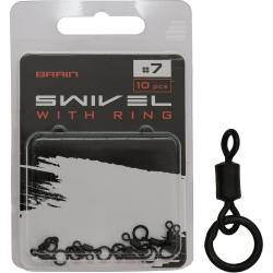 Brain Swivel Ring 7 10pc