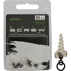 Šroub s obratlíkem Brain Bait Screw 10mm 10ks