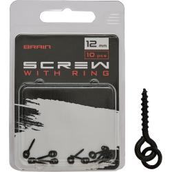 Brain Screw with Ring 12mm 10pc