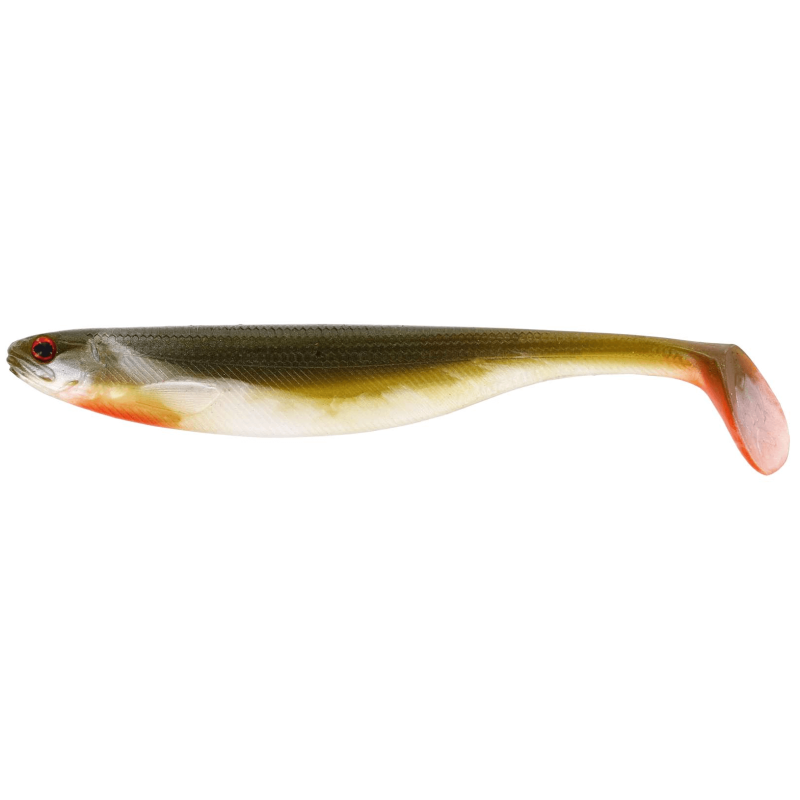 Westin ShadTeez Slim 14cm Soft Plastic Lure - Bass Orange