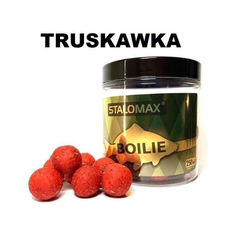 Stalomax Hakenköder Sinkend 24mm Erdbeere